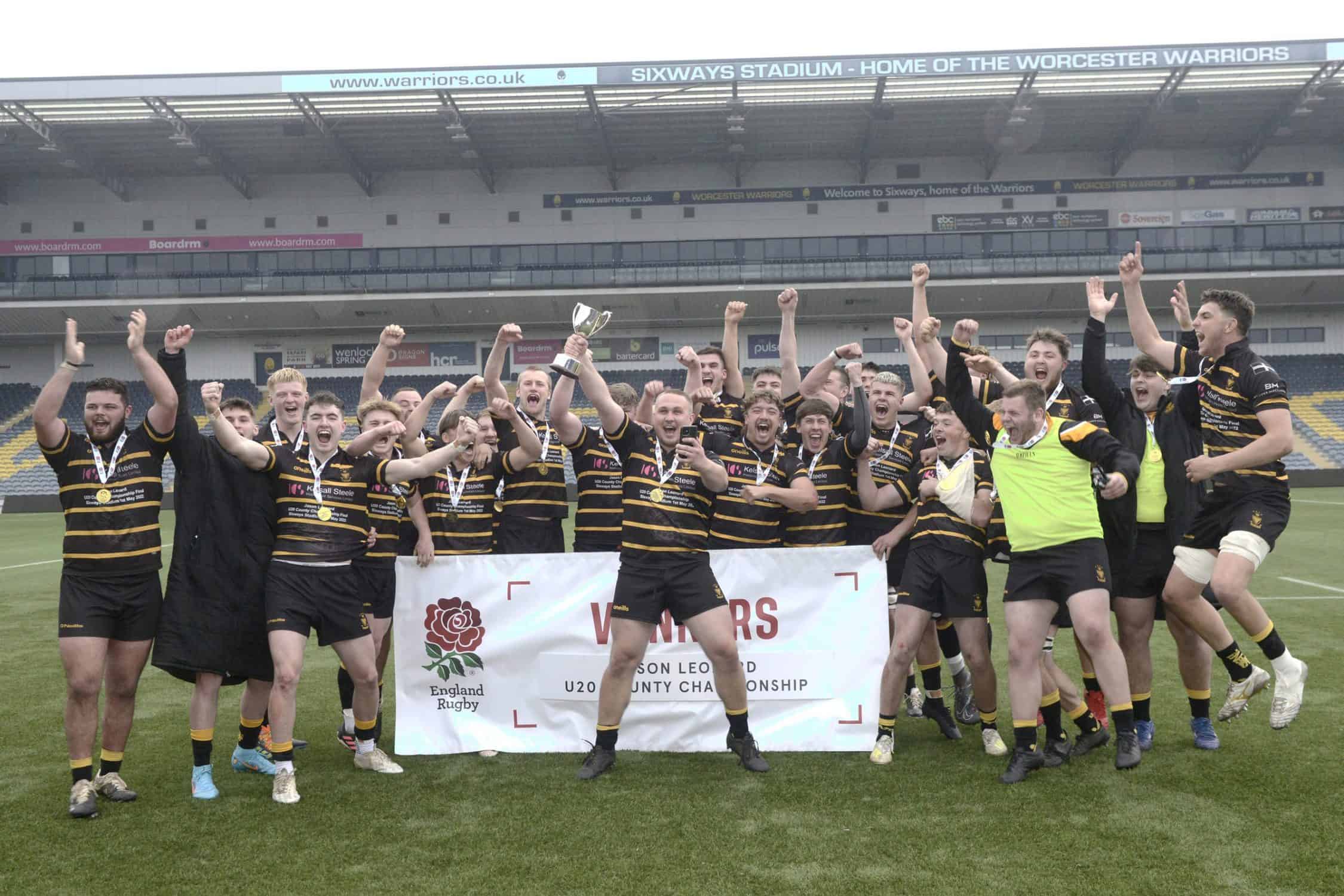 Jason Leonard Cup Final, Cornwall U20s v Kent U20s, Worcester UK – 01 May 2022