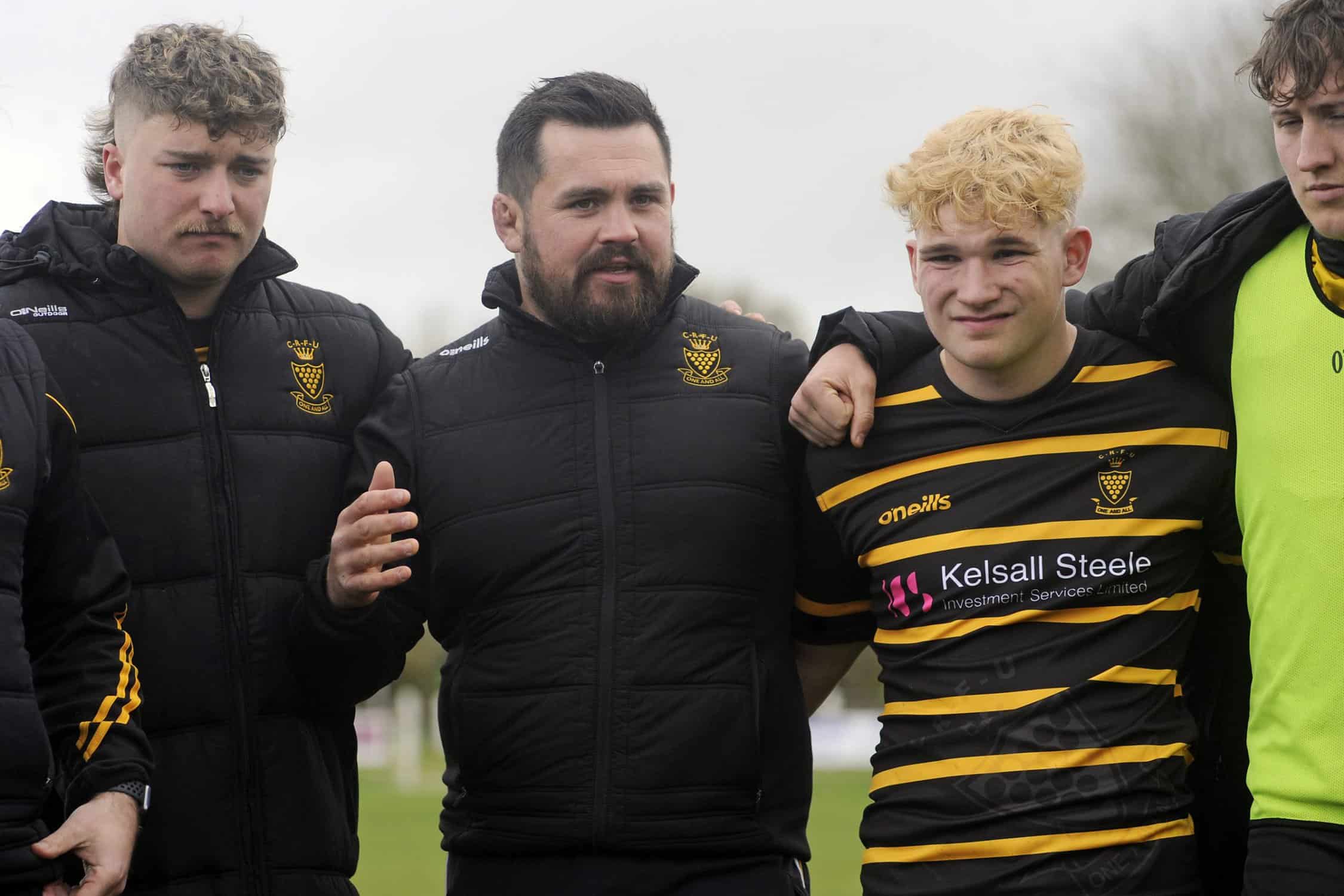 Cornwall Under 20s shirt & cap presentations